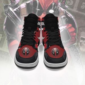 Deadpool Air Jordan 1 High Top Shoes