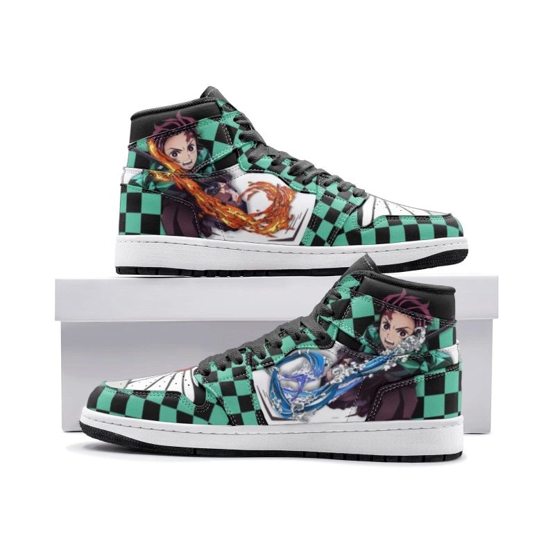 Tanjiro Kamado Demon Slayer AJ1 High Top Shoes SMDMSL1 - Image 5