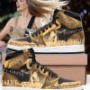 Taylor Swift Air Jordan 1 High Top Shoes Ver 4