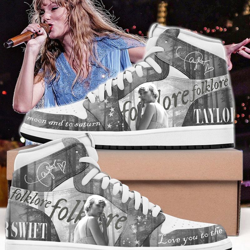 Taylor Swift Air Jordan 1 High Top Shoes Ver 5