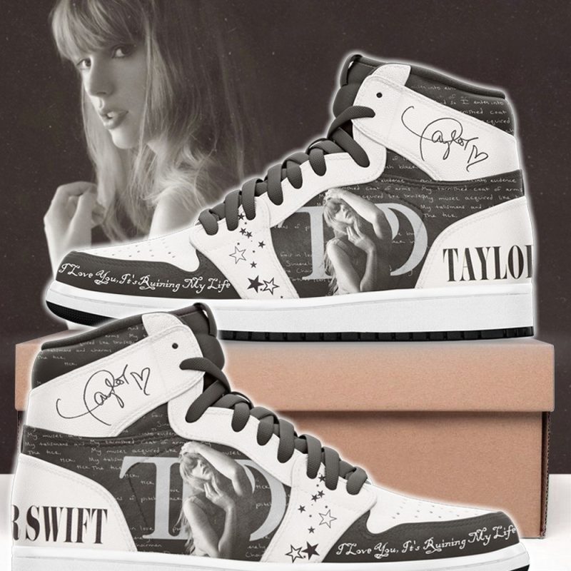 Taylor Swift Air Jordan 1 High Top Shoes Ver 7