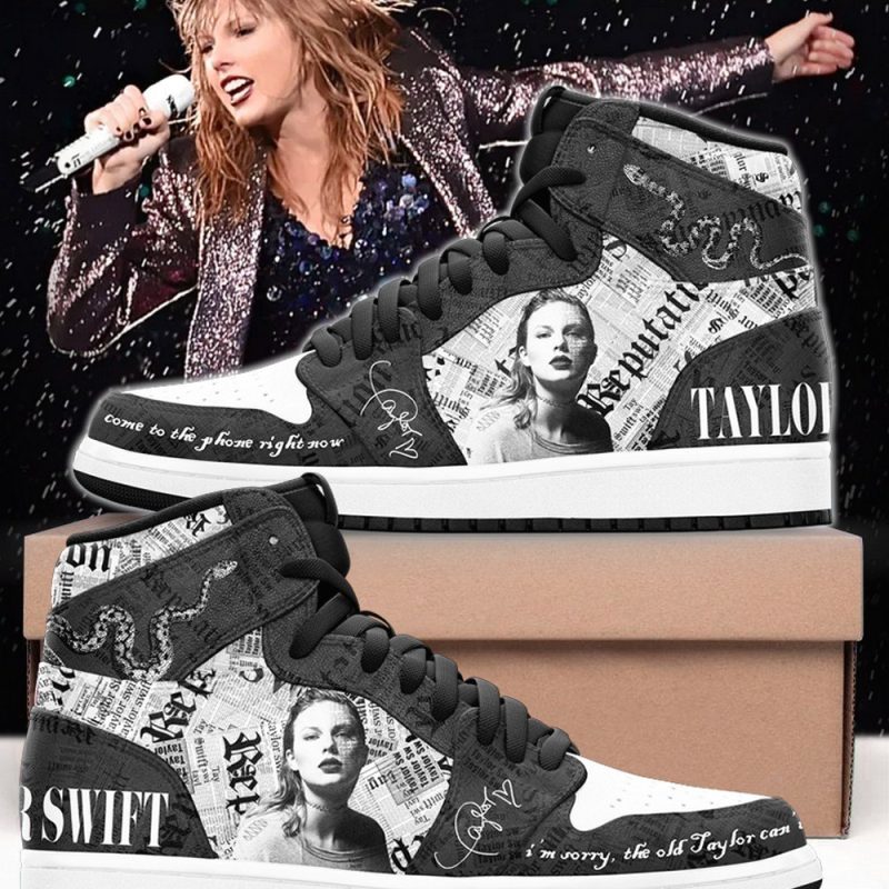 Taylor Swift Air Jordan 1 High Top Shoes Ver 8