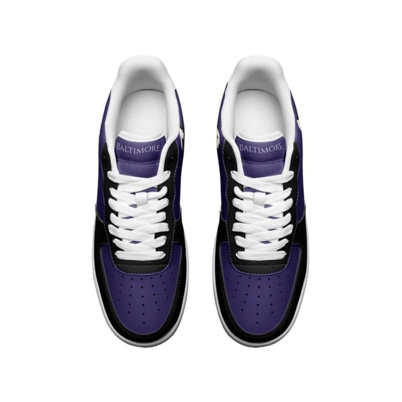 Baltimore Ravens Flag NAF Shoes - Image 3