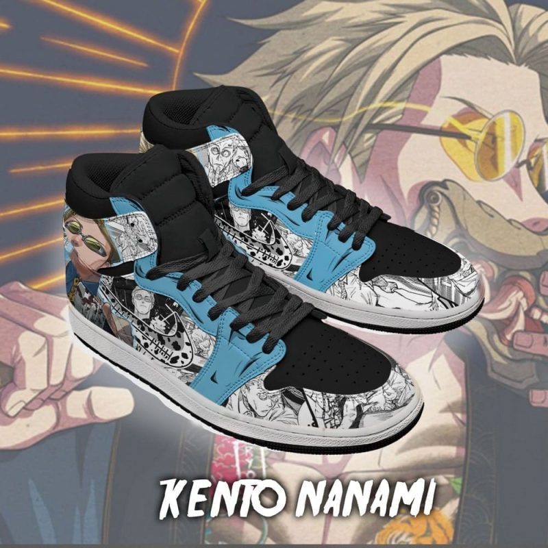 Kento Nanami Air Jordan 1 High Top Shoes - Image 2