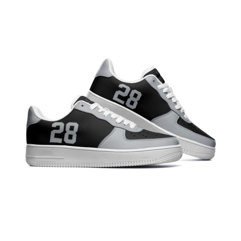 Las Vegas Raiders Flag NAF Shoes - Image 2