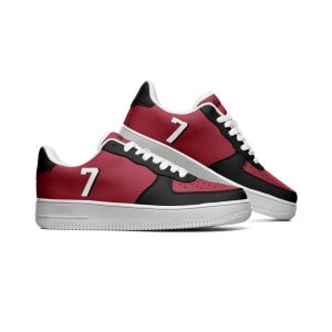 leather atlanta falcons flag naf shoes 1