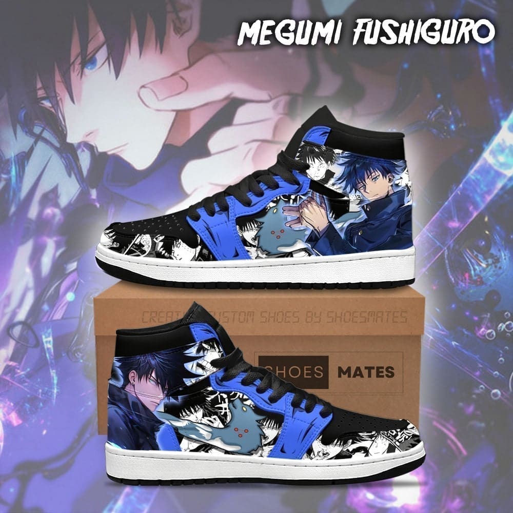 Megumi Air Jordan 1 High Top Shoes - Shoesmates