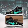 Mercedes AMG Petronas F1 Car AJ1 High Top Shoes