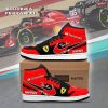 Scuderia Ferrari F1 Car AJ1 High Top Shoes