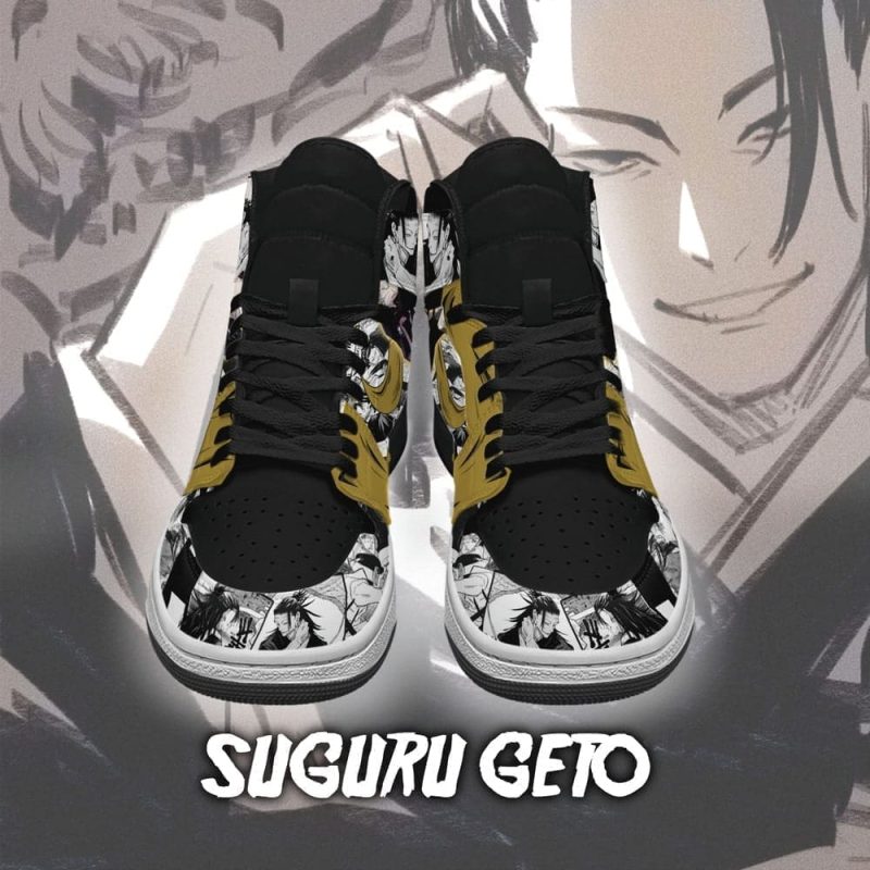 Suguru Geto Air Jordan 1 High Top Shoes - Image 2