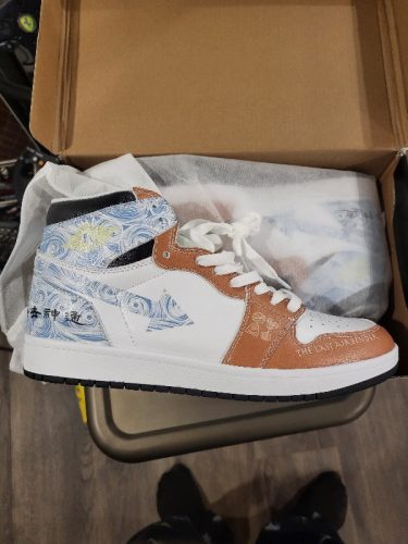 Avatar The Last Airbender AJ1 Hightop Shoes SM07 photo review