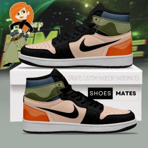 Kim Possible Jordan 1 High Top Shoes