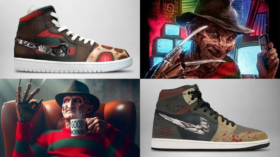 Popularity of Freddy Krueger Shoes in Streetwear Culture