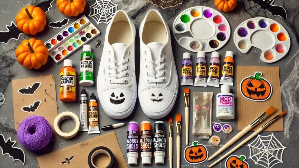 Steps to Create Your Custom Halloween Shoes