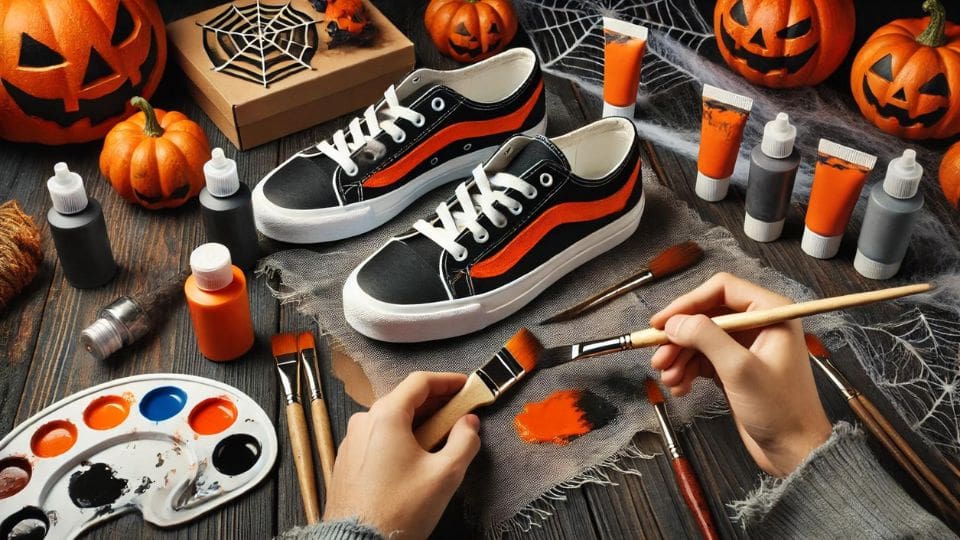 Steps to Create Your Custom Halloween Shoes