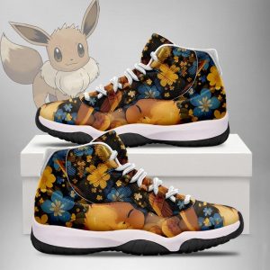 Eevee Pokemon Black J11 Shoes