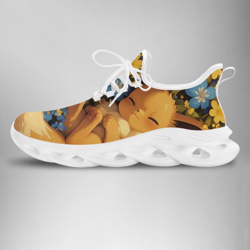 Eevee Pokemon Black Clunky Sneakers - Image 3