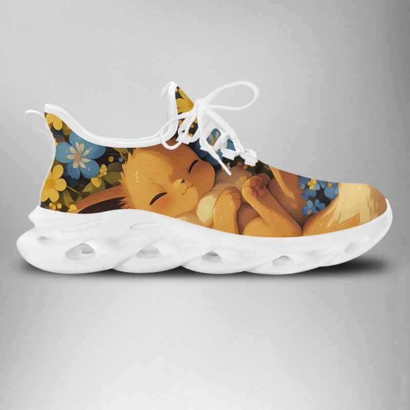 Eevee Pokemon Black Clunky Sneakers - Image 2