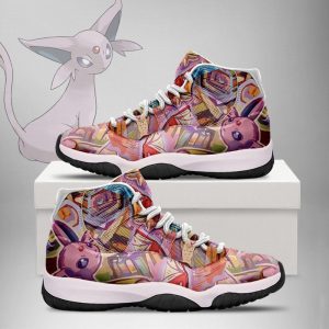 Espeon Pokemon Black J11 Shoes