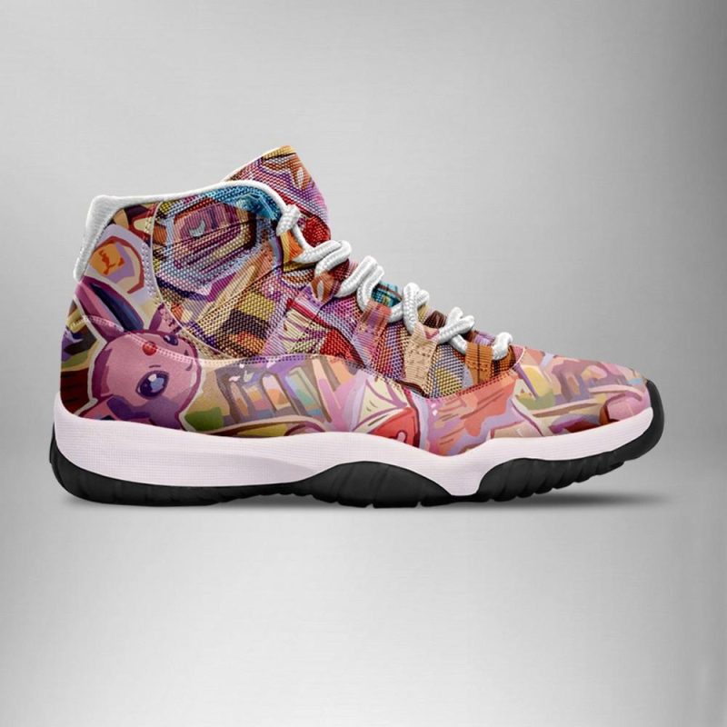 Espeon Pokemon Black J11 Shoes - Image 2