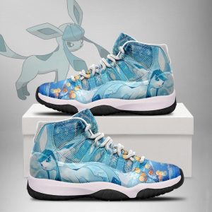 Glaceon Pokemon Black J11 Shoes