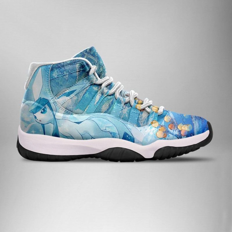 Glaceon Pokemon Black J11 Shoes - Image 2