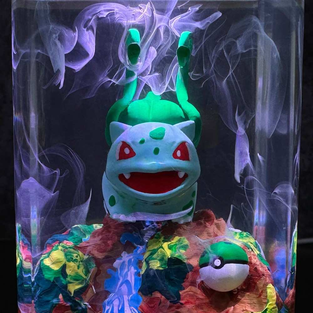 Pokemon Resin Lamp