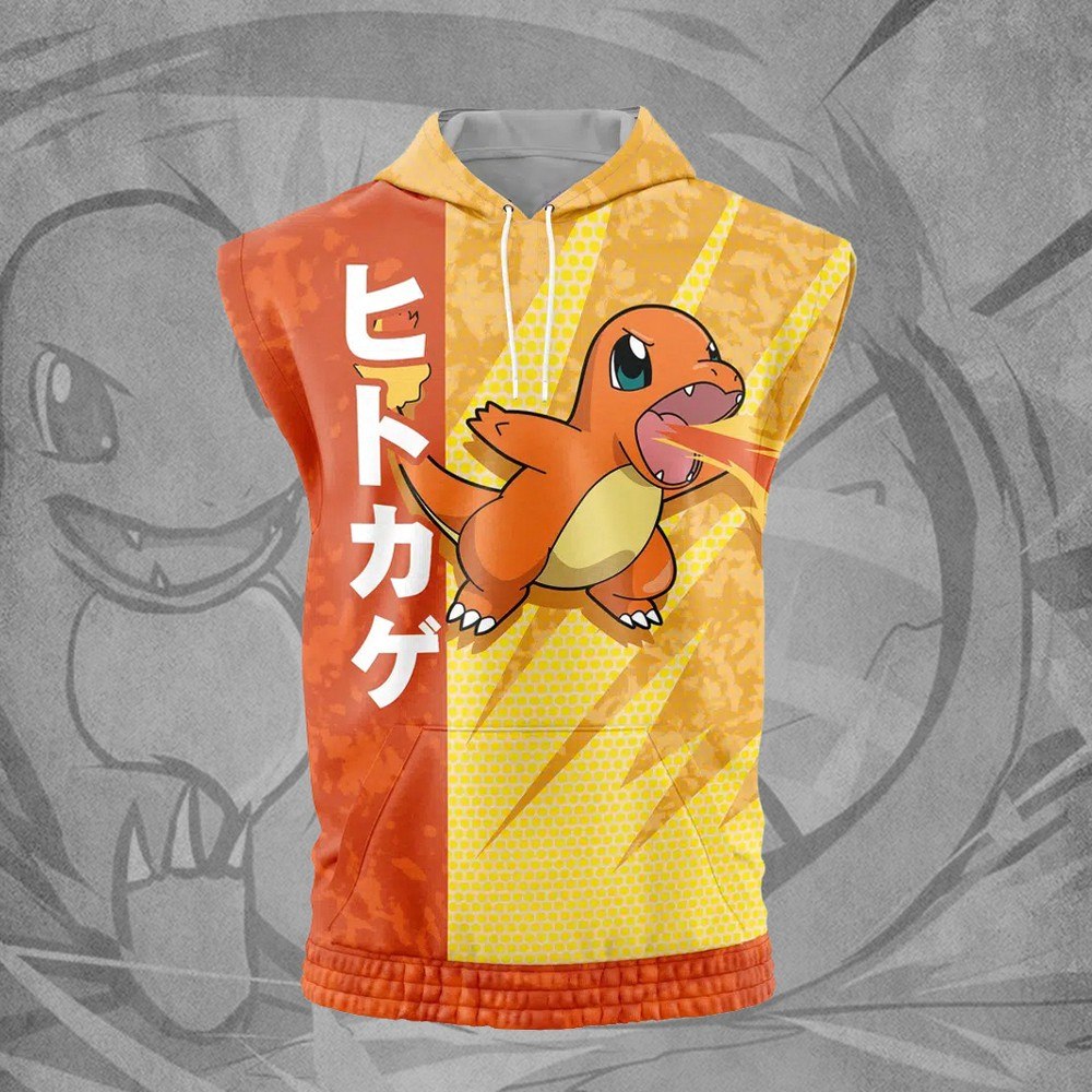 Pokemon Sleeveless Hoodie