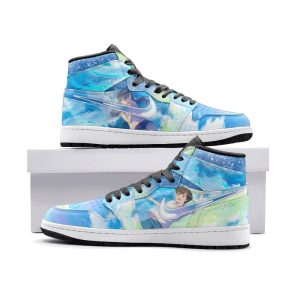 Amano Hina And Morishima Hodaka High Top Shoes SMAHAM1