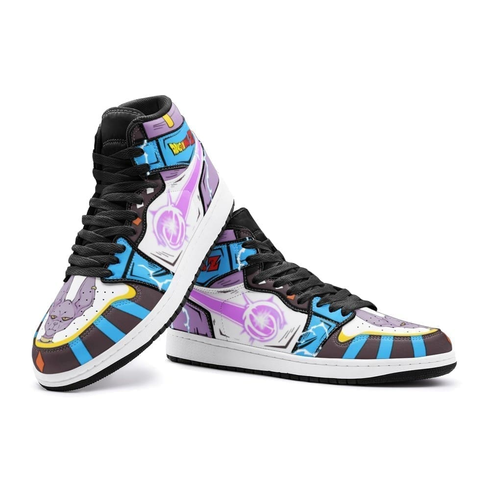 Beerus Dragon Ball Z High Top Shoes SMBDBZ1 2 Beerus Dragon Ball Z High Top Shoes SMBDBZ1 - Image 2