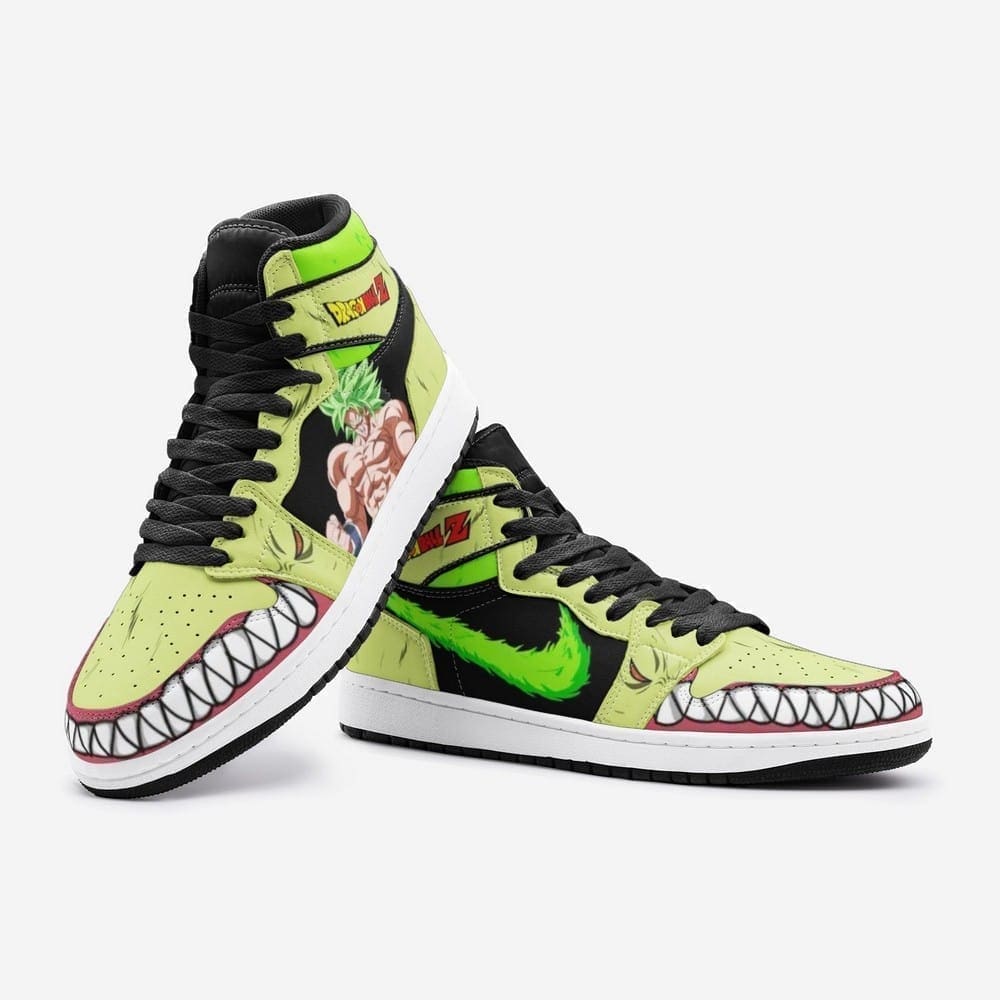 Broly And Ba Dragon Ball Z High Top Shoes SMBABD1 2 Broly And Ba Dragon Ball Z High Top Shoes SMBABD1 - Image 2