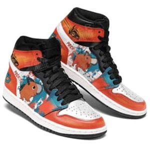 Chainsaw Man Pochita AJ1 Shoes 4 chainsaw man pochita aj1 shoes 2 oyruw