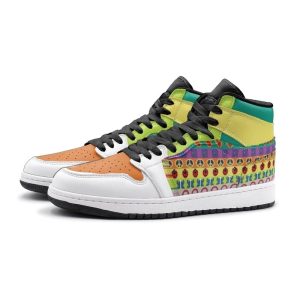 colorful patterns air jordan 1 high top shoes sm 3 min