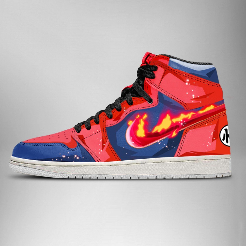 Dragon Ball Goku AJ1 High Top Shoes SMDBGA03 2 Dragon Ball Goku AJ1 High Top Shoes SMDBGA03 - Image 2