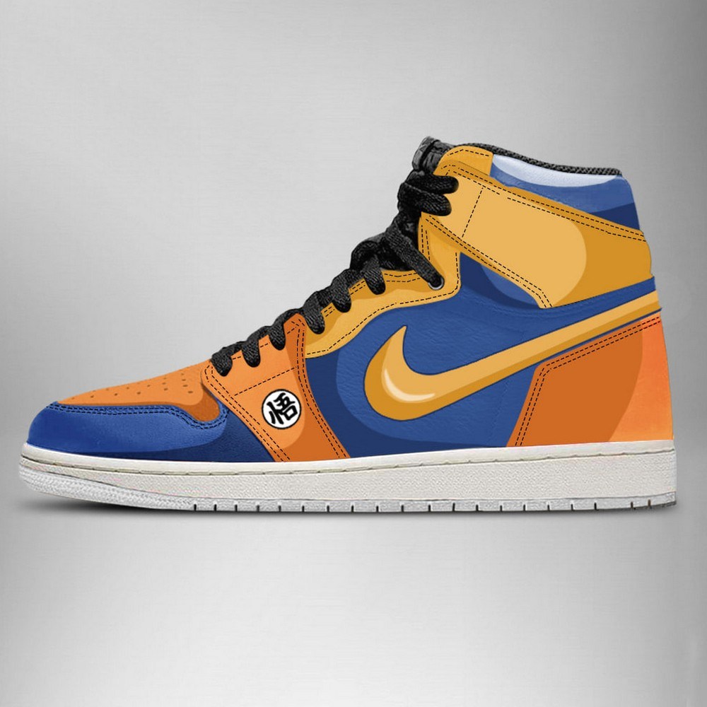 Dragon Ball Goku AJ1 High Top Shoes SMDBGA07 2 Dragon Ball Goku AJ1 High Top Shoes SMDBGA07 - Image 2
