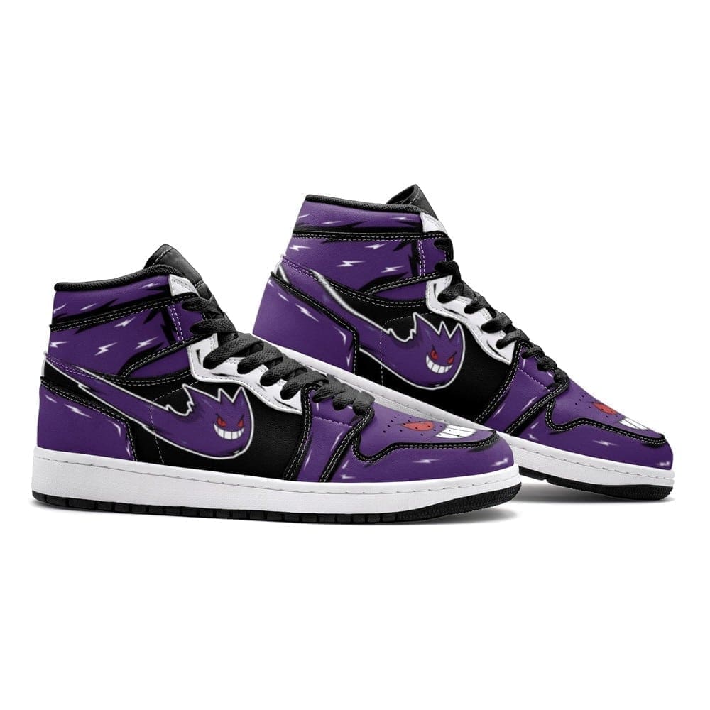 Ghost Gengar High Top Shoes SMGGAJ1 2 Ghost Gengar High Top Shoes SMGGAJ1 - Image 2
