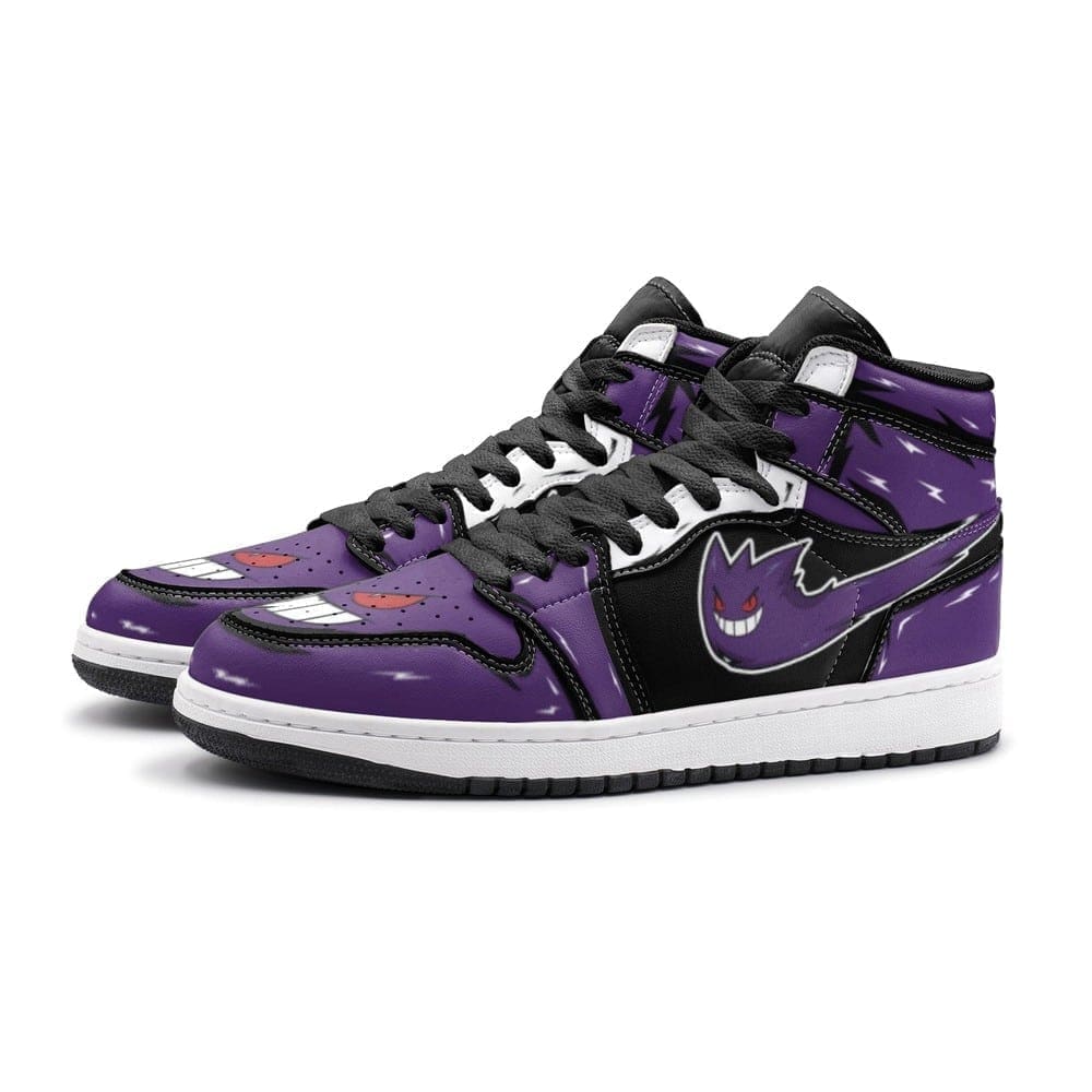 Ghost Gengar High Top Shoes SMGGAJ1 3 Ghost Gengar High Top Shoes SMGGAJ1 - Image 3