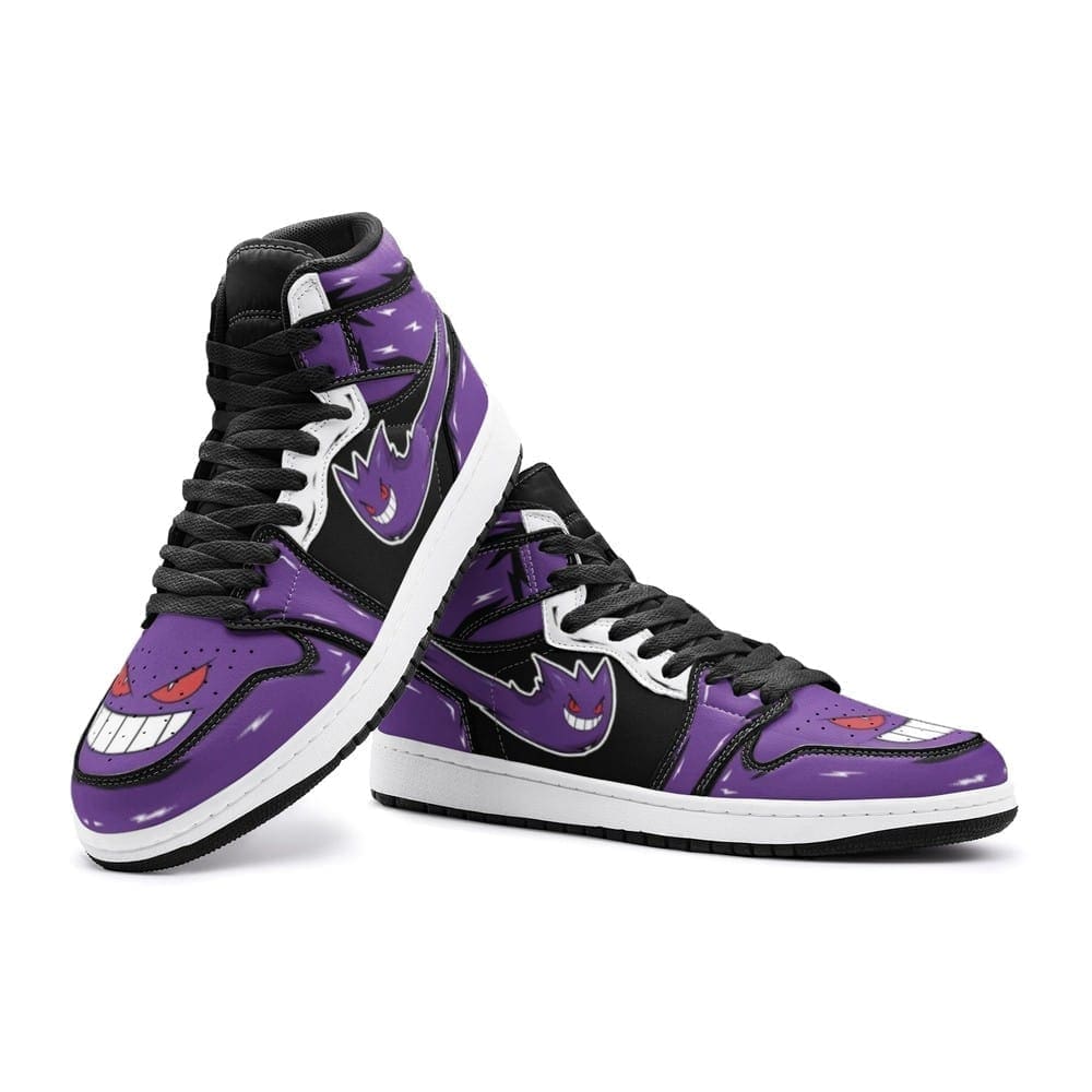 Ghost Gengar High Top Shoes SMGGAJ1 4 Ghost Gengar High Top Shoes SMGGAJ1 - Image 4