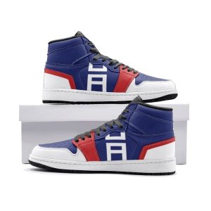 Gym Sports Pattern My Hero J1 High Top Shoes SMGSPM1