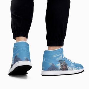 howls moving castle air jordan 1 high top shoes 6 min