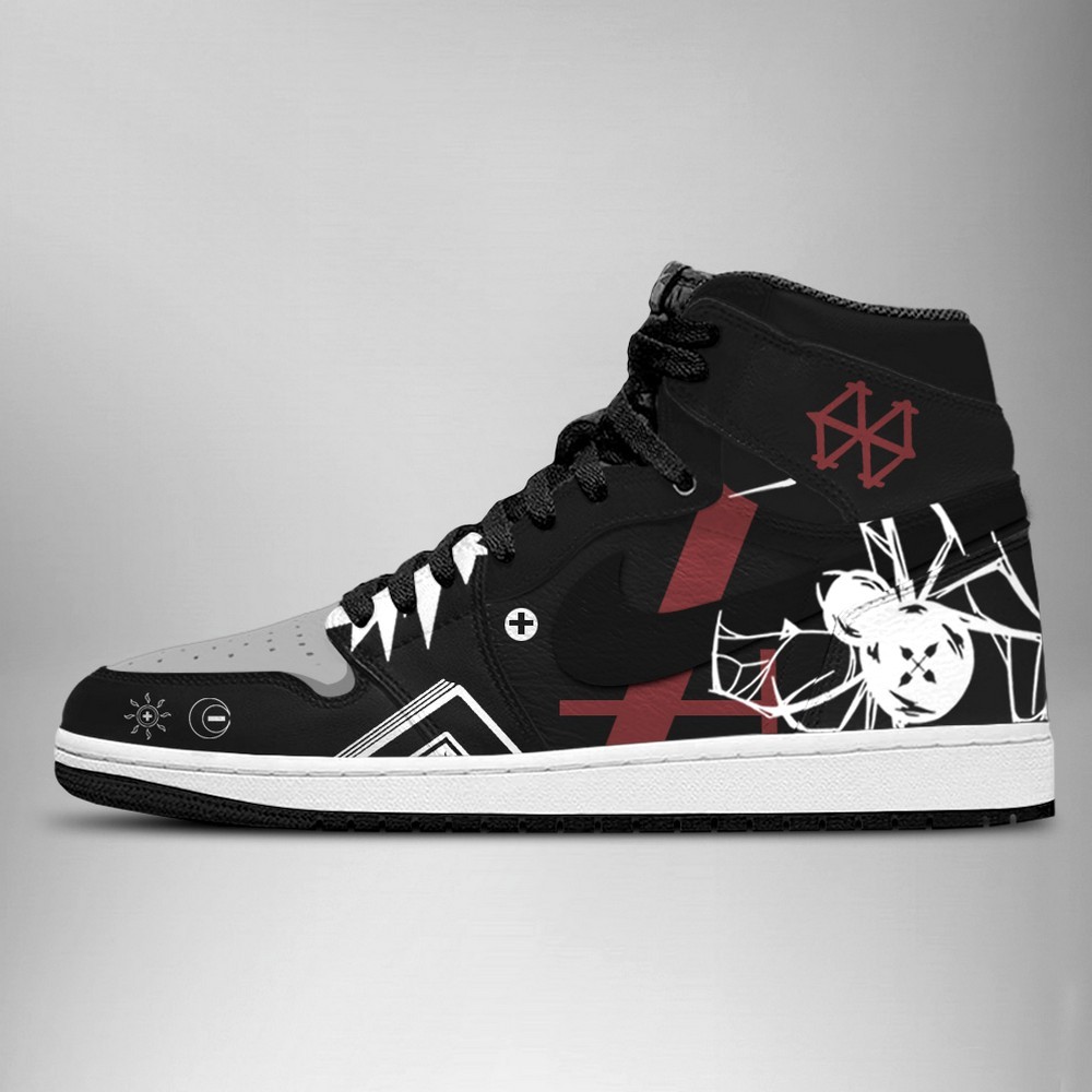 Hunter X Hunter AJ1 High Top Shoes SMHHAJ10 2 Hunter X Hunter AJ1 High Top Shoes SMHHAJ10 - Image 2