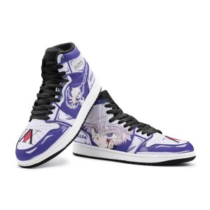killua zoldyck hunter air jordan 1 high top shoes 4