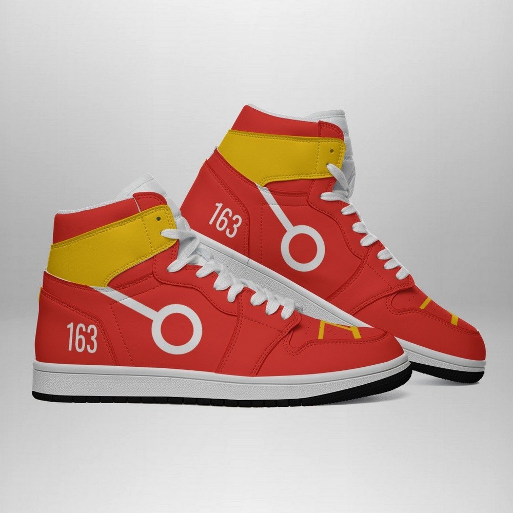 Luffy Egghead Outfit One Piece AJ1 Shoes 3 Luffy Egghead Outfit One Piece AJ1 Shoes - Image 3