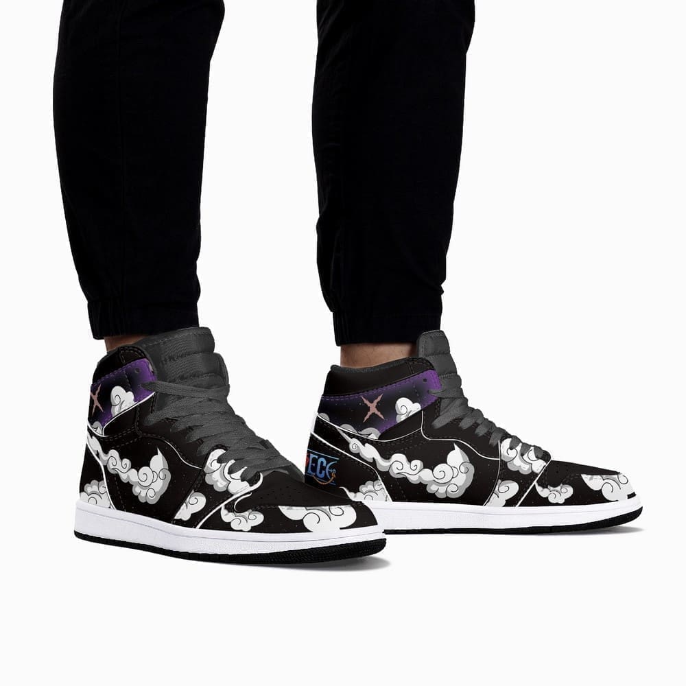 Luffy Gear 5 Air Jordan 1 High Top Shoes SMLGAJ1 4 Luffy Gear 5 Air Jordan 1 High Top Shoes SMLGAJ1 - Image 4