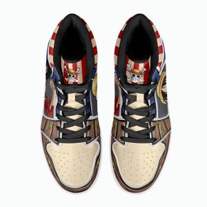 Luffy One Piece JD1 High Top Shoes 13 luffy one piece jd1 high top shoes 3