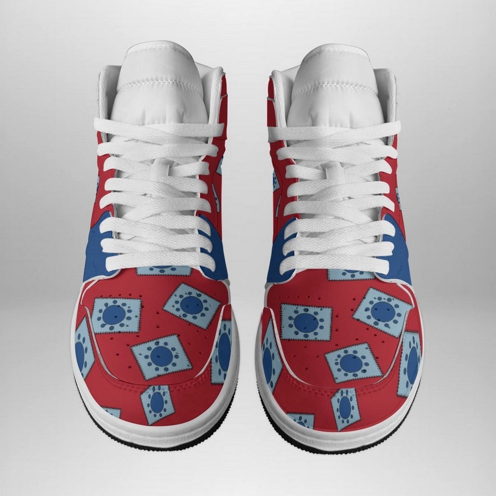 Luffy Wano Pattern One Piece AJ1 Shoes 2 Luffy Wano Pattern One Piece AJ1 Shoes - Image 2