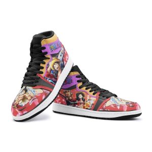 monkey d. luffy armament haki ryuo one piece air jordan 1 high top shoes 4