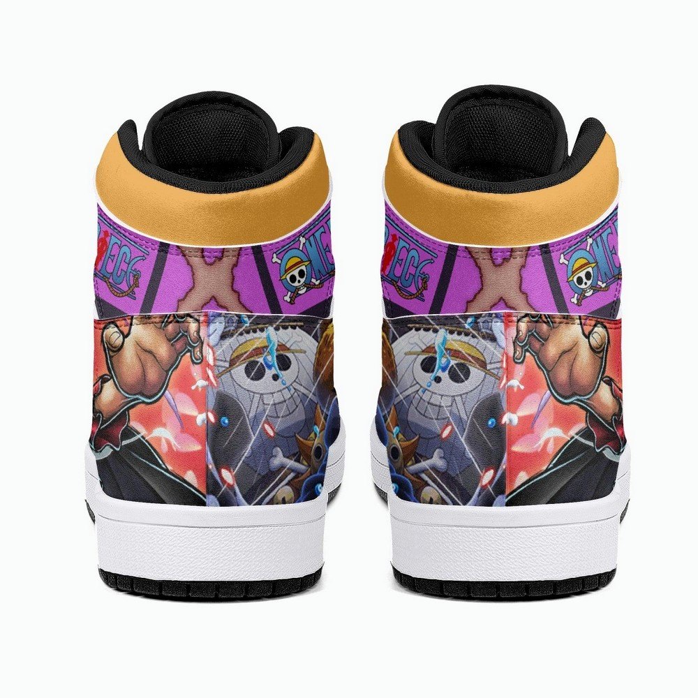 Monkey D. Luffy Armament Haki Ryuo One Piece JD1 High Top Shoes 5 Monkey D. Luffy Armament Haki Ryuo One Piece JD1 High Top Shoes - Image 5