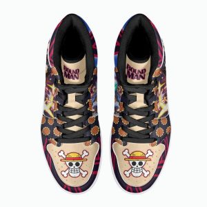 monkey d. luffy gear 4th bound man one piece jd1 high top shoes 3