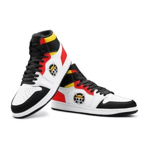 Monkey D. Luffy One Piece Air Jordan 1 High Top Shoes 10 monkey d. luffy one piece air jordan 1 high top shoes 4
